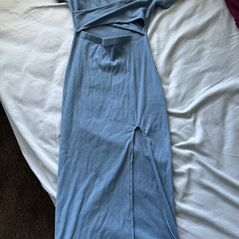 Blue midi Dress